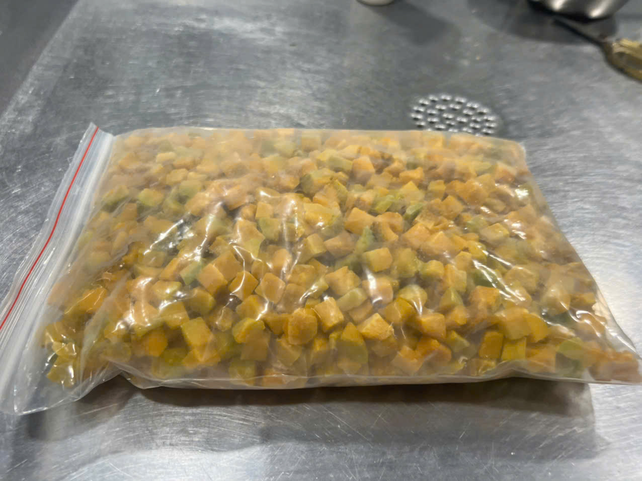 FROZEN DICED PUMPKIN